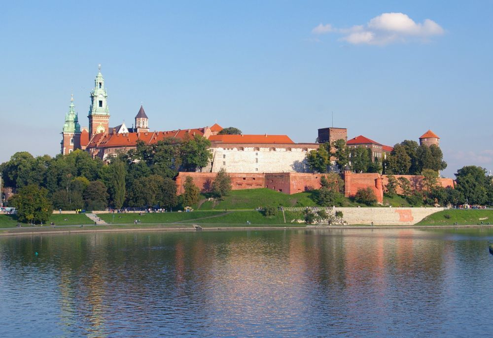 Krakow, Wawel castle, from Wikipedia