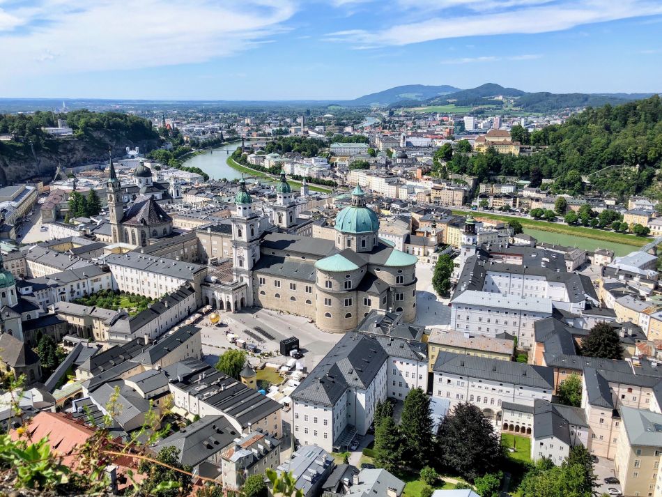 City view of Salzburg, Austria