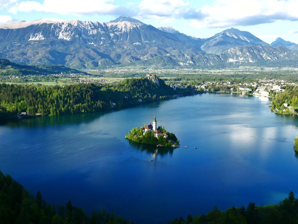 Island of Lake Bled, Slovenia