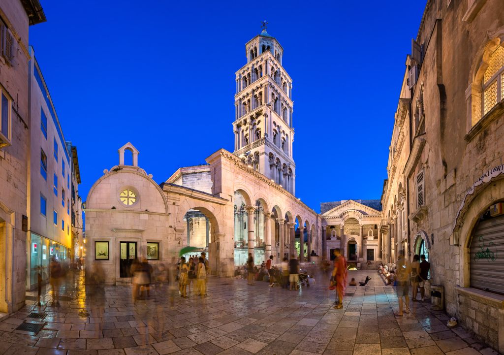 Innenstadt von Split, Kroatien